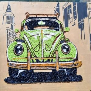 VW classic car beadwork